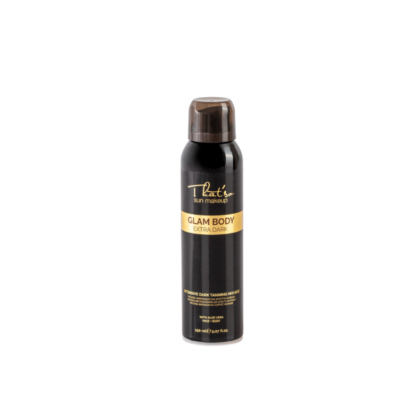 Glam Body Mousse Extra Dark 150 ml, autobronzant spumă That'so