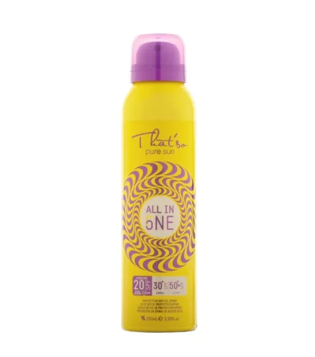 Spray protecție solară cu ulei uscat, ambalaj 100 ml That'so