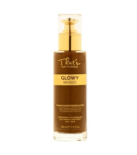 Glowy Bronze 100 ml, loțiune autobronzantă strălucitoare That'so