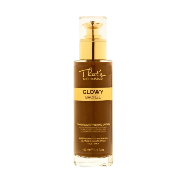 Glowy Bronze 100 ml, loțiune autobronzantă strălucitoare That'so