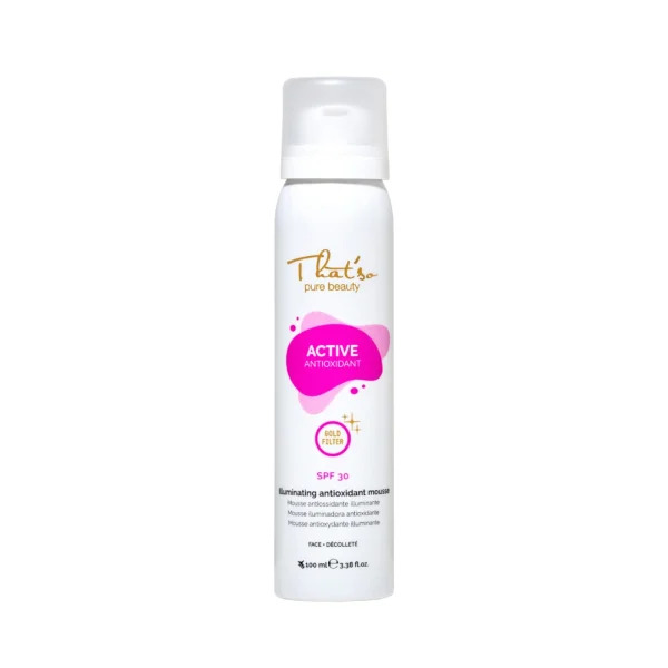 Active Antioxidant SPF 30, spumă antioxidantă pentru față That'so