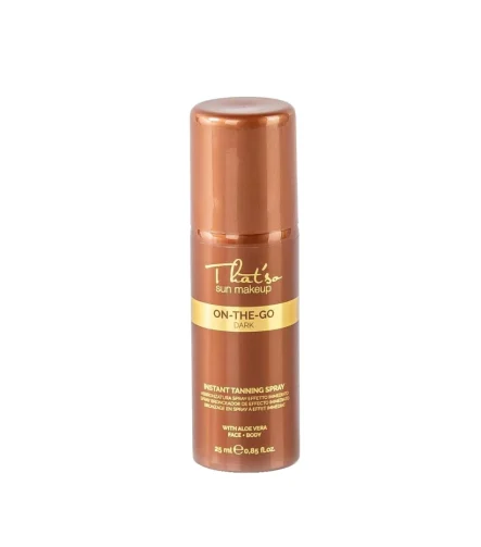 On The Go Dark 25 ml, mini spray autobronzant That'so