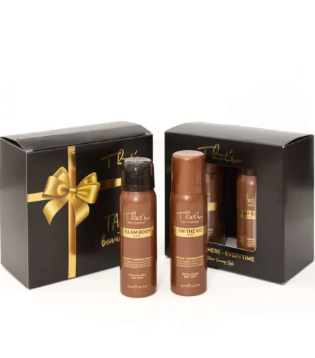 Self Tanning Kit travel size, autobronzante format călătorie That'so